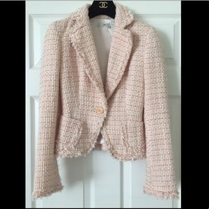 Pink Tweed Jacket